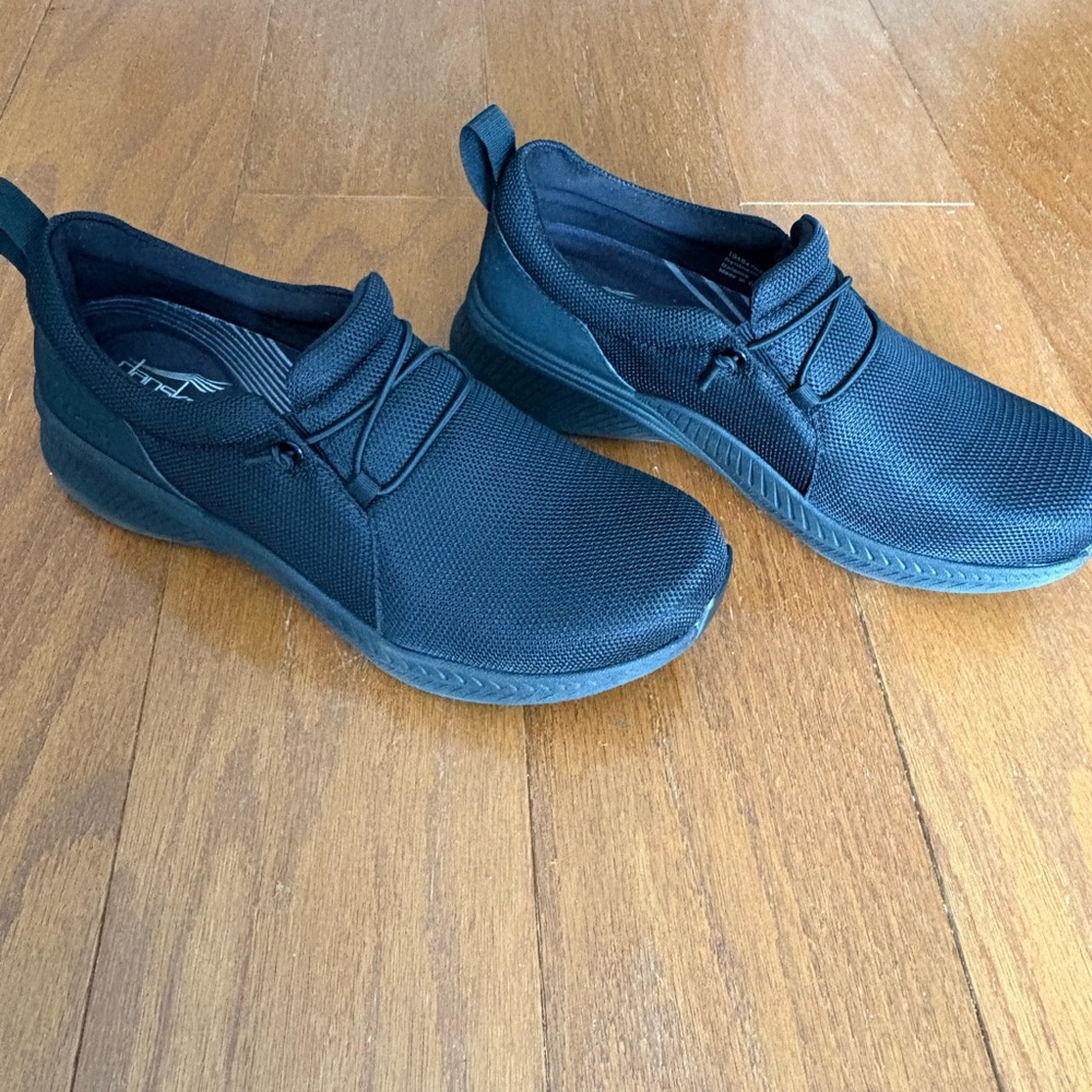 Dansko Black Mesh Women's Sneakers